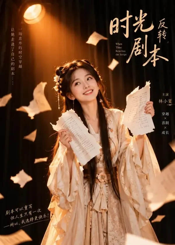穿成恶毒女配,我把剧本撕了 - 河马剧场高甜短剧 短剧《穿成恶毒女配,我把剧本撕了》穿越重生题材封面,主演陆微小 × 裴砚