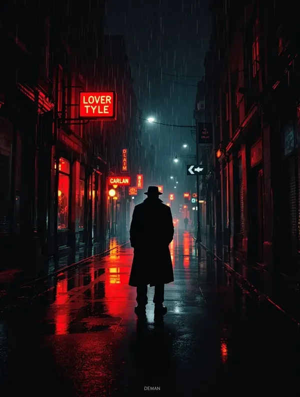 黄果短剧《探案手记:雨夜屠夫》探案题材短剧封面